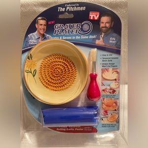 New. As seen on TV, Grater Plater.